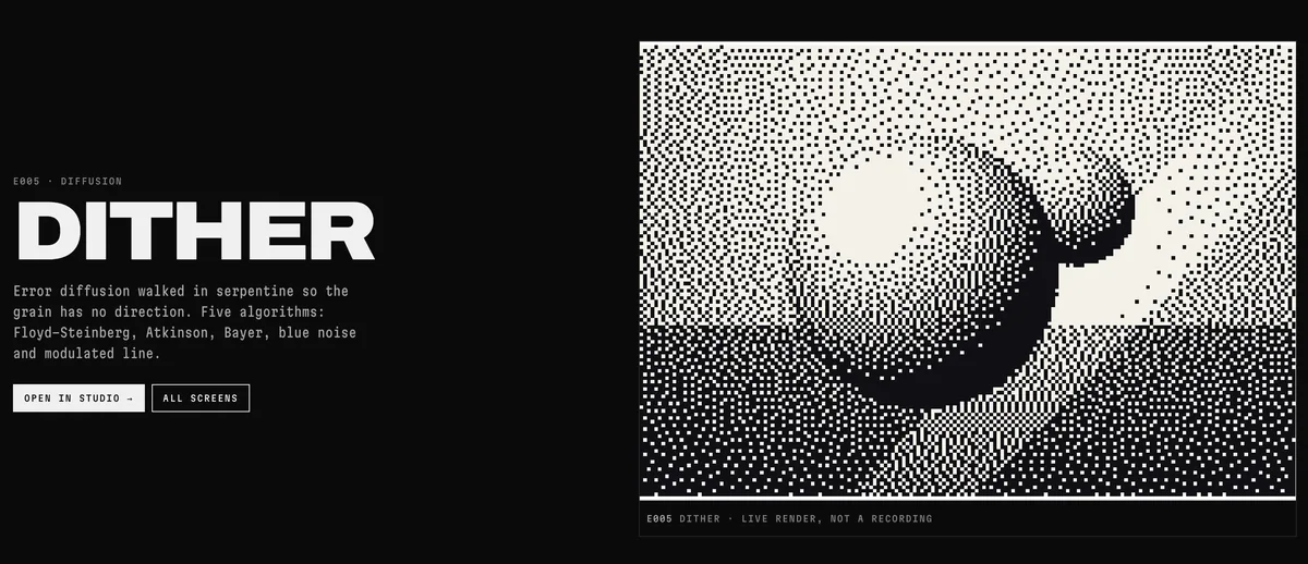 Artlab product, identity & front-end by Xevi Machado, generative design tools, Amsterdam (04)
