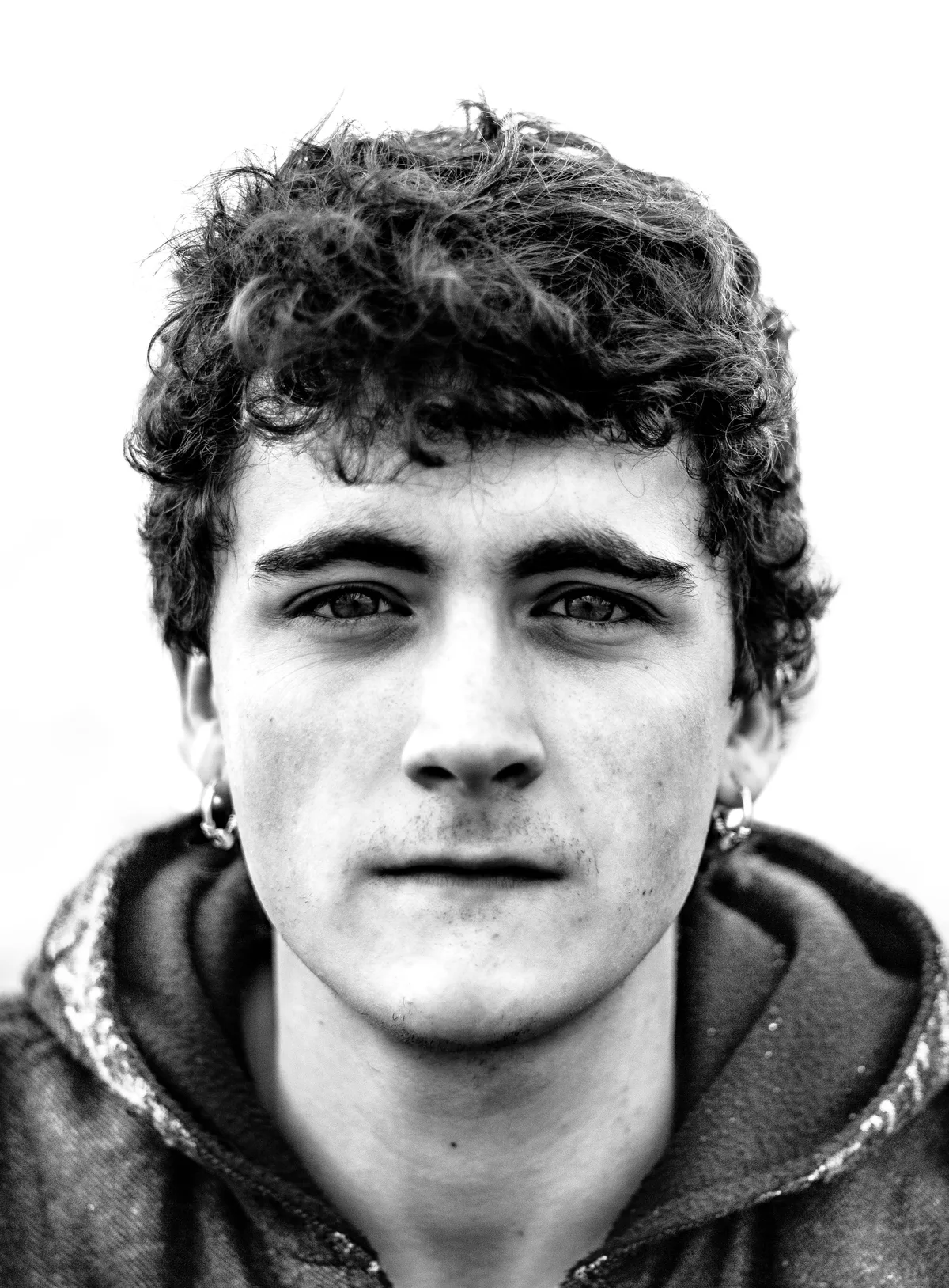 Black and white portrait photograph by Xevi Machado (01)