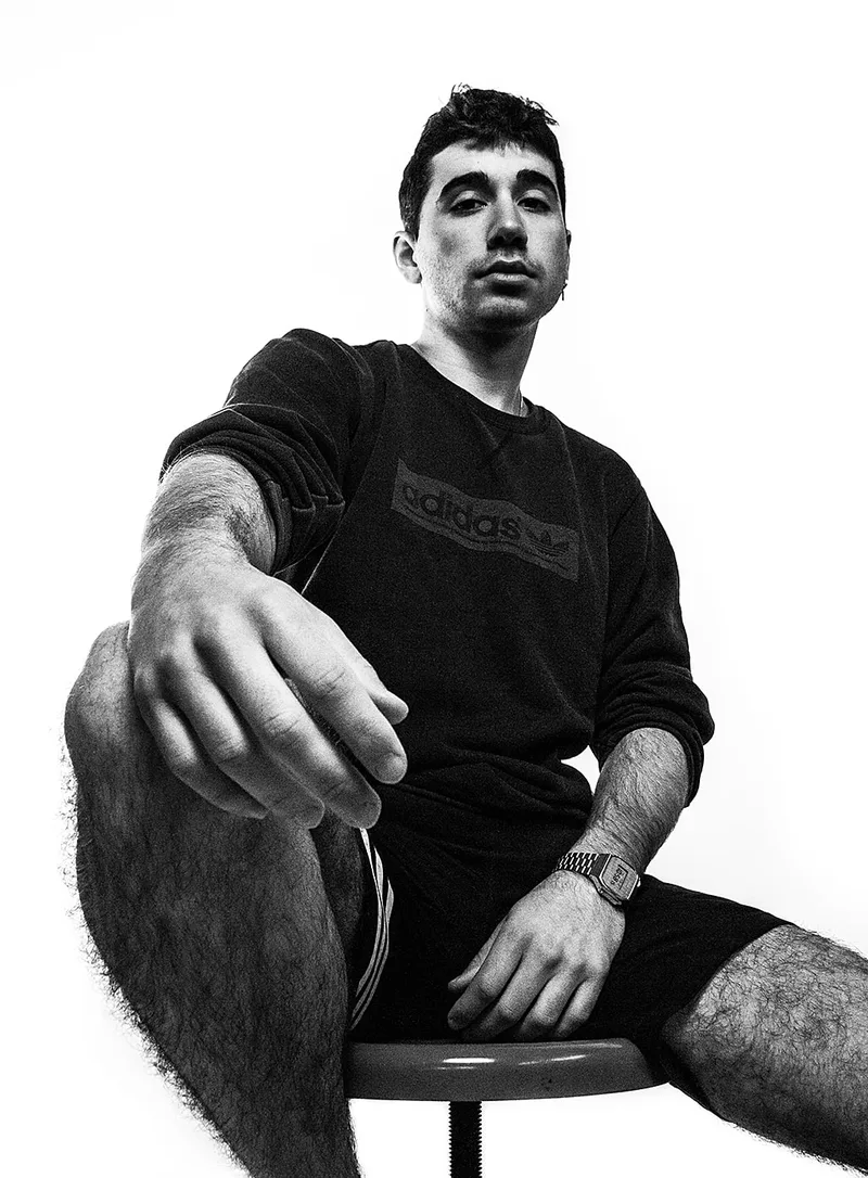 Black and white portrait photograph by Xevi Machado (08)